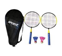 SportX Set de badminton Mini FSC - Jouet pour s'amuser en plein air