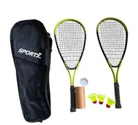 SportX Speed Badminton Set FSC - Jouet de badminton pour l'extérieur
