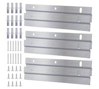 SPORWAY Lot de 3 paires de pinces à linge en Z : outil de suspension d'images, support de photo avec vis, crochet pour cadre lourd, crochets en Z pour cadres lourds, tête de lit