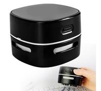 Sporway Mini aspirateur, rechargeable par USB, aspirateur de table puissant rotatif à 360°, portable, sans fil avec câble de charge et brosse, pour bureau, voiture, voyage