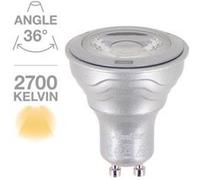 Xanlite Ampoule LED Spot GU10 Classique Culot GU10 - Angle d'éclairage 36° - 5,6W équivalant 50W 345 Lumens - Lumière Blanc Chaud - VG50S