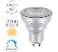 Xanlite Ampoule LED Spot Dimmable Culot GU10 - Angle d'éclairage 36° - 6,5W équivalant 50W 345 Lumens - Lumière Blanc Chaud - VG50SD