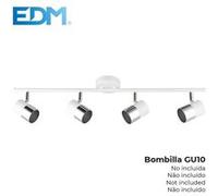 Spot 4 éléments MONN GU-10 50 W Blanc G