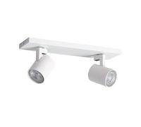 Spot à Douille Double en Saillie Orientable Aluminium Gylu à Ampoule GU10