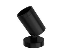 Spot À Douille En Saillie Davos Pour Ampoule Gu10 / Gu5.3 Noir