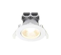 Spot à encastrer fixe blanc LED Nordlux 4000K IP23 380lm