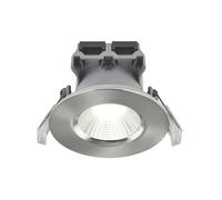 Spot à encastrer fixe nickel brossé LED Nordlux 4000K IP65 380lm
