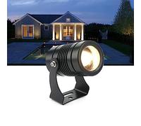Spot À Faisceau LED Exterieur - Projecteur De Sol Lumières, IP67 Étanche Projecteur LED Projecteur De Mur Extérieur De Bâtiment Extérieur Lumières Étroit Projecteur D'éclairage À Distance ( Color : Wa