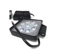 Spot à LED pour éclairage extérieur et jardin - convient également comme éclairage de camping-car - résistant aux variations climatiques Quadrato