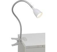 Spot à pince Brilliant Antony bras pivotant blanc