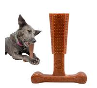 SPOT Bam-Bones Plus T Bone - Fibre de Bambou et Nylon, Durable à mâcher pour Chiens agressifs - Excellent Jouet pour Chiens Adultes et Chiots Qui Font Leurs Dents de Moins de 27,2 kg, Non éclatant,