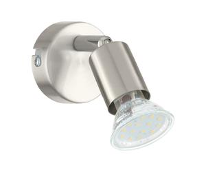 Spot BUZZ-LED GU10 1X2,8W en acier nickel mat D60mm