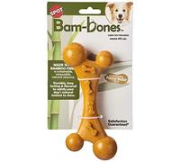 Spot by Ethical Products - Jouet à mâcher durable en bambou pour chien - Formes uniques pour chiens de petite et moyenne taille - Saveur beurre d'arachide sans allergènes - Jouet à mâcher pour chiens