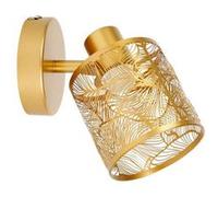 Ostaria Spot Calathéa métal ajouré doré