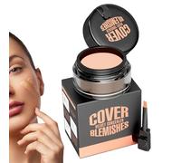 SPOT COINELER - La formule nécessaire ajuste la crème de cicatrices Cream | Maintient une couverture cohérente étanche à l' | Bronzer pressé Brick Shimmer pour les cicatrices de tatouages
