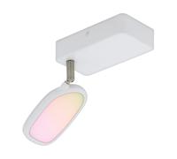 Spot connecté PALOMBARE-C LED 1X5W en matière synthétique blanc 80x0x150mm
