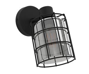 Spot CONSACA E27 1X28W en acier noir 120x0x220mm
