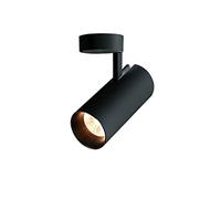 Spot d'art encastré en aluminium Downlight pliable Projecteur rotatif à 360 ° Plafonnier à montage en surface de style nordique 6000K Lumière blanche LED COB Chip Éclairage de couloir Éclairage