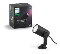 Spot De Jardin À Led, Set De Base Philips Lighting Hue Lily 1742830p7 Led Intégrée 8 W Rvbb Noir