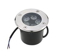 Spot De Jardin Extérieur Basse Tension, éclairage De Paysage, éclairage De Sol Encastré étanche Ip65 pour Allée, Terrasse, Marche, éclairage Souterrain, Yellow, 6W-AC12V