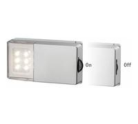 Paulmann SnapLED Luminaire pour armoire LED avec rouleau glisseur LED LED intégrée 0.33 W blanc chaud argent