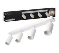 Spot de plafond à 2 lampes - EDO - MALGA 4 WHITE - Blanc - GU10 - Design contemporain