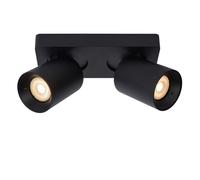 Spot De Plafond En Aluminium Noir Pour Chambre À Coucher 2200K Faisceau Flexible