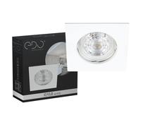 Spot de plafond encastrable - EDO - RAMI White - LED - Aluminium - IP20 carré blanc