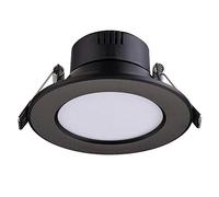 Spot de Plafond encastré en Aluminium Noir moulé sous Pression avec Grille encastrée, Panneau LED antireflet, plafonnier Nordique postmoderne créatif encastré, vitrine de Magasin d