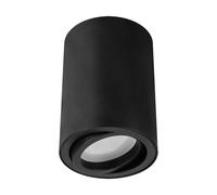 Spot De Plafond Lampe Noire GU10 Ø 7 Cm H: 10 Cm Petit Orientable À Poser