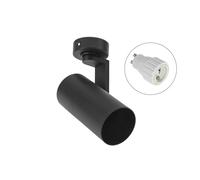 Spot de plafond LED noir - avec douille GU10