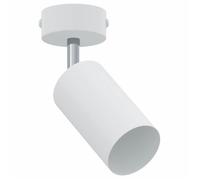 Spot de plafond moderne - vidaXL - Blanc - Métal - 6x6x16 cm - Pivotable - Usage intérieur - Éclairage orientable