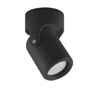 Spot de plafond noir Ø 7,6 cm petit 1-flamme GU10 orientable orientable Plafonnier cuisine couloir spot de plafond salon