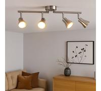 Spot de Plafond Plafonnier Barre Luminaire Salon Mobile 12W LED 3000K