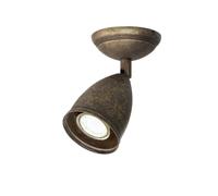 Spot De Plafond Premium Lampe De Plafond Orientable En Laiton Antique