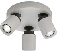 Spot de surface LED 3xGU10 ws/anth - Spot / projecteur 3x7W 42528