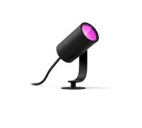 Philips Hue - Projecteur de jardin Lily - White & Color Ambiance LED - Anthracite 8W IP67