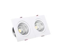 Spot Downlight LED 10W Rectangulaire Madison Coupe 165x75 mm