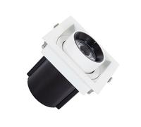 Spot Downlight Led 12w Carrée Amovible Coupe 80x80 Mm 6000k Blanc Froid