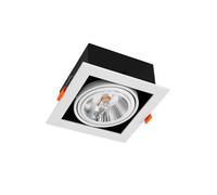 Spot Downlight LED 12W Kardan AR111 Coupe 165x165 mm 4000K Blanc neutre