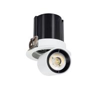 LEDKIA LIGHTING Spot Downlight LED 12W Rond Amovible Coupe Ø 75mm 3000K Blanc chaud