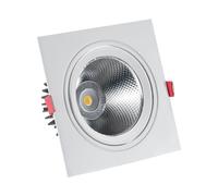 Spot Downlight LED 15W Carré Madison Coupe Ø 95 mm