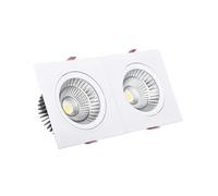 Spot Downlight LED 20W Rectangulaire Madison Coupe 205x90 mm