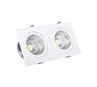 Spot Downlight LED 20W Rectangulaire Madison Coupe 205x90 mm