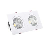 Spot Downlight LED 30W Rectangulaire Madison Coupe 260x120 mm