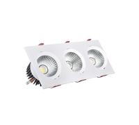 Spot Downlight Led 30w Rectangulaire Madison Coupe 315x95 Mm 4000k Blanc Neutre