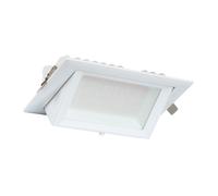 Spot Downlight LED 48W Rectangulaire Orientable 130 lm/W LIFUD Coupe 210x125 m