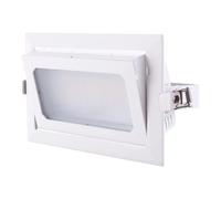 Spot Downlight LED 50W 8000Lm 2700ºK Rectangulaire Orientable 40 000H [HO-COB-R-OR-50W-WW] |