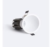 Spot Downlight LED 9W / 12W Conique Inclinaison 20º Areni Coupe Ø 85 mm