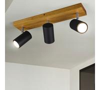 Spot En Bois À LED Pour Plafond Lampe D'Éclairage Réglable Pour Salon